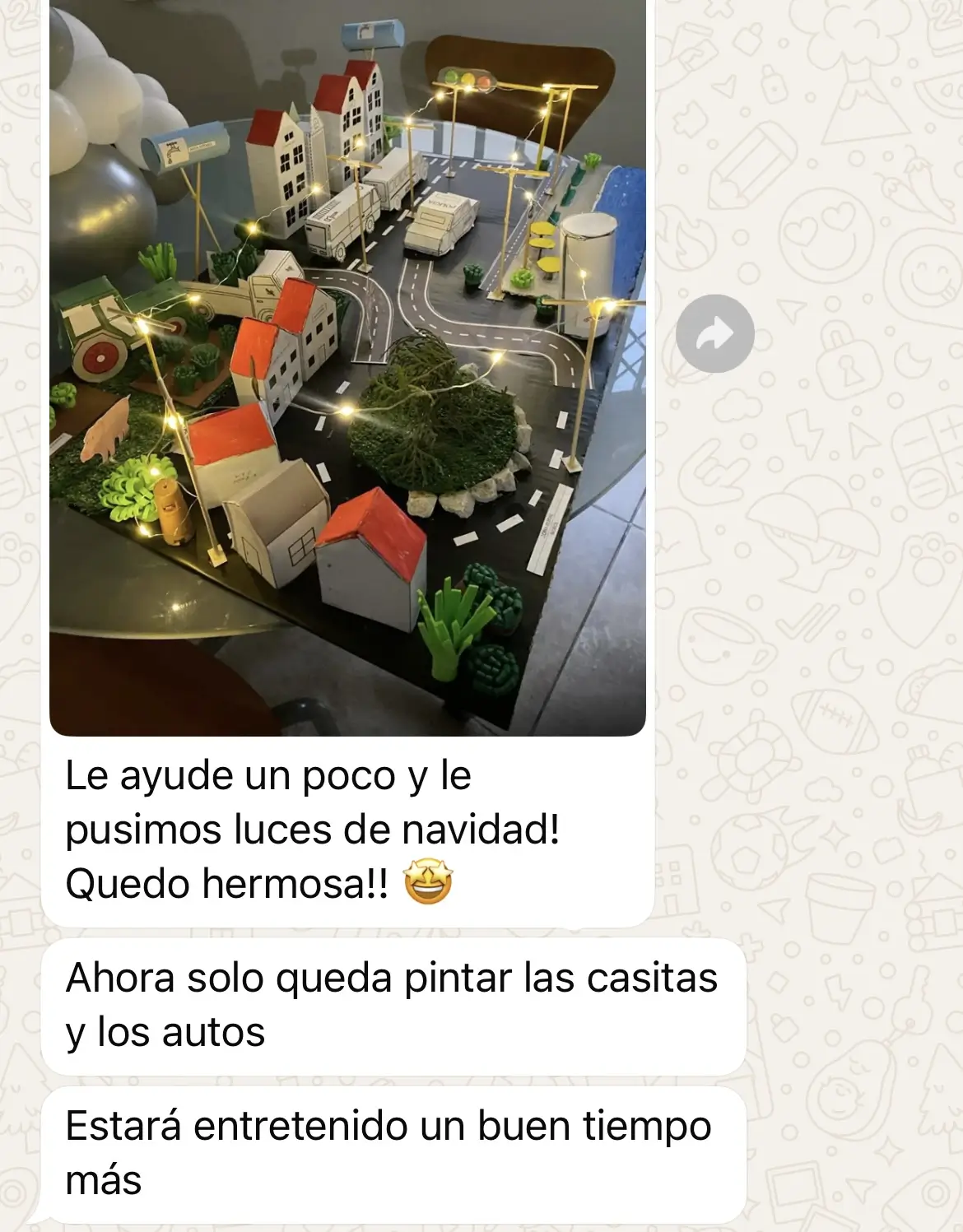Testimonio de cliente vía WhatsApp