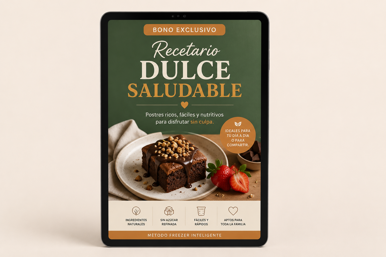 Recetario Dulce Saludable