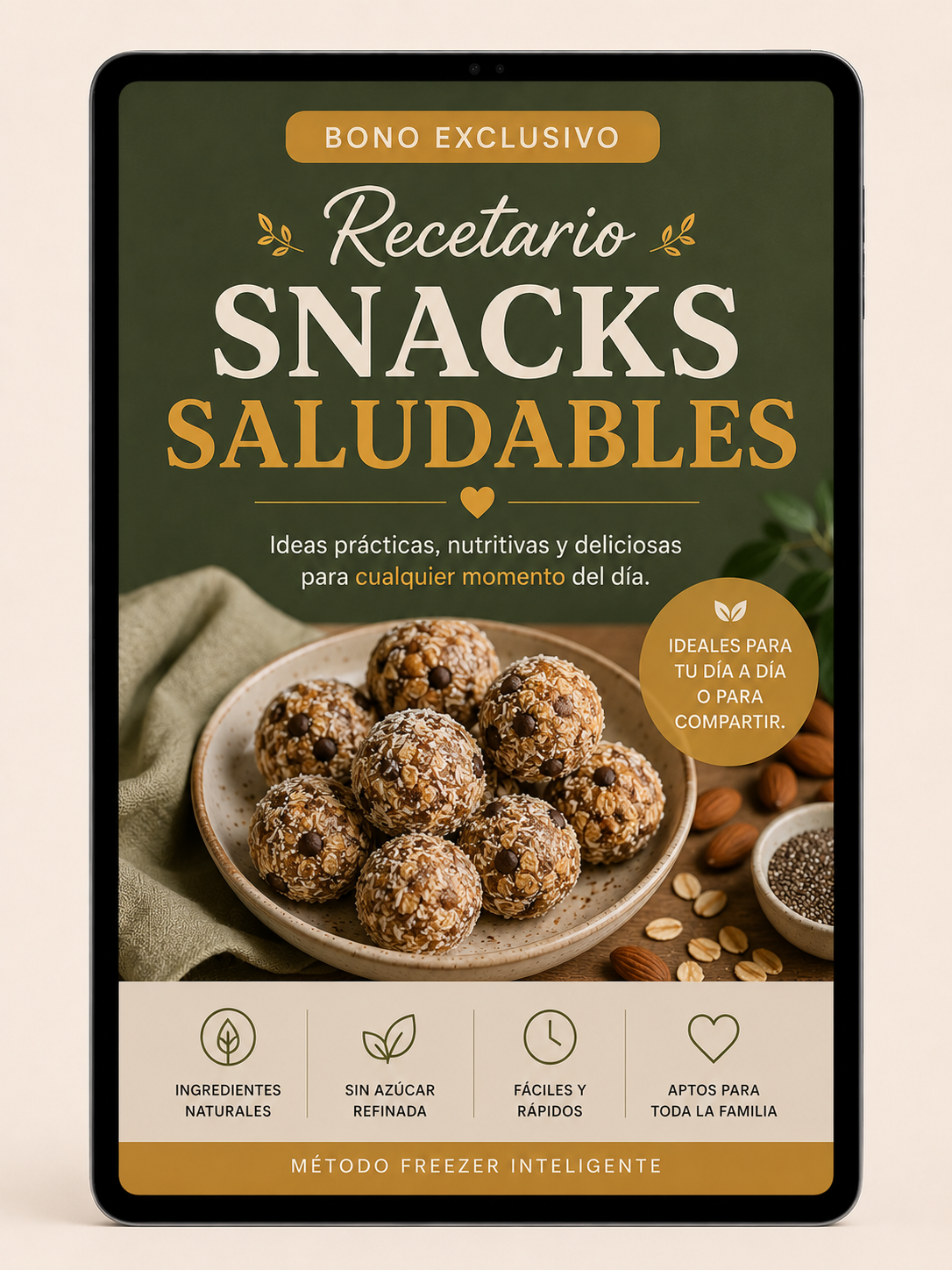 Recetario Snacks Saludables