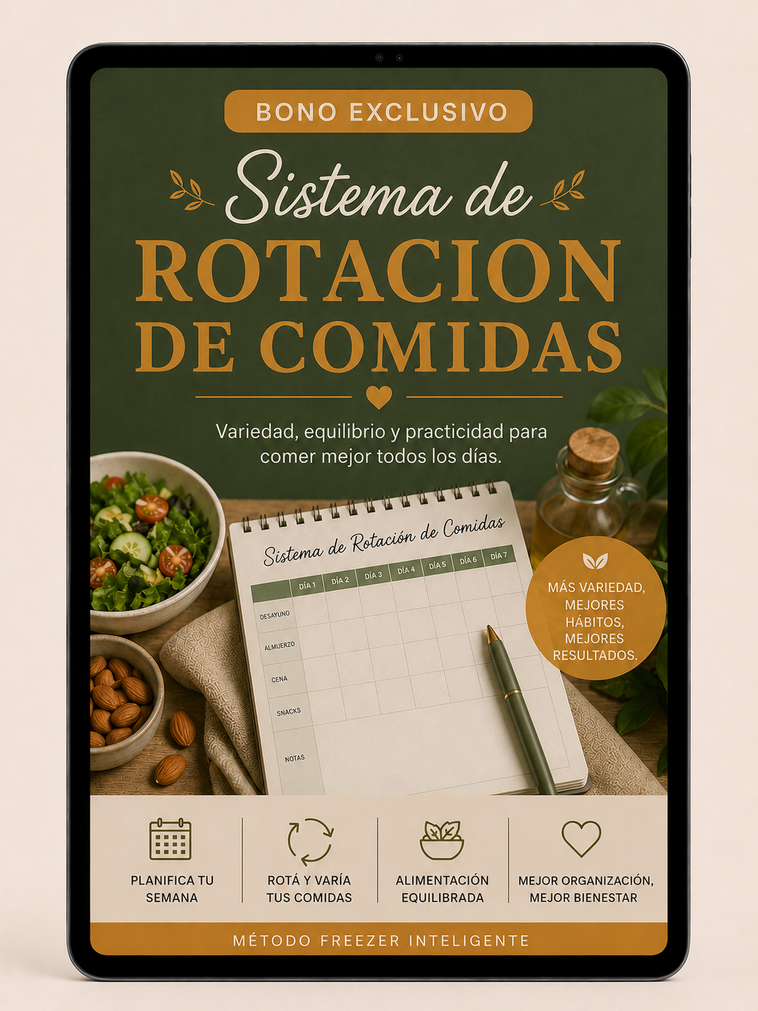 Sistema de Rotación de Comidas