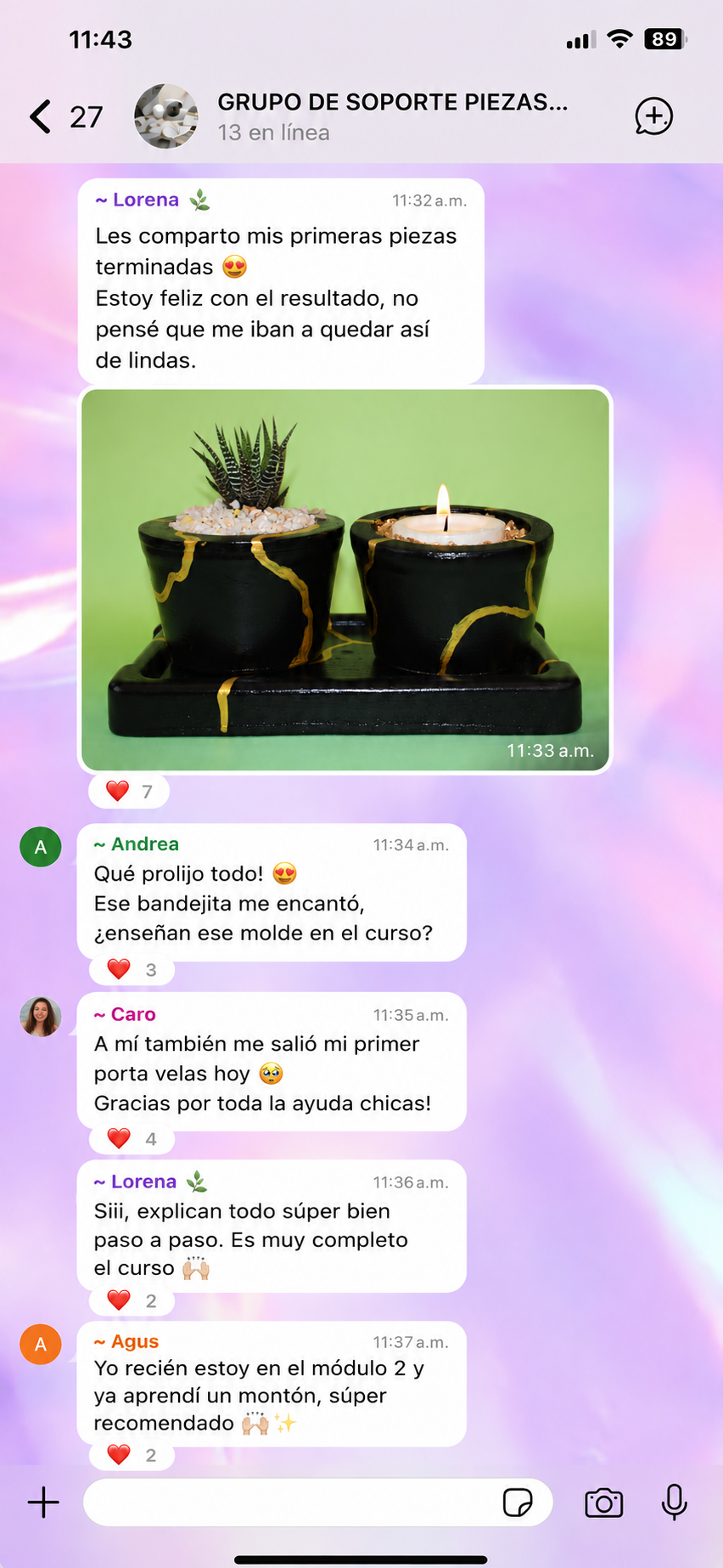Testimonio de estudiante 4